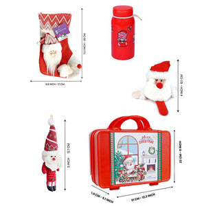 Little Surprise Box Christmas Suitcase Gift Hamper Set for Secret santa and Christmas Gifting - Christmas Decor