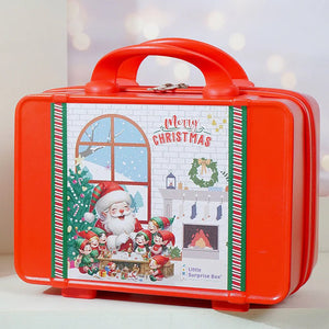 Little Surprise Box Christmas Suitcase Gift Hamper Set for Secret santa and Christmas Gifting - Christmas Decor