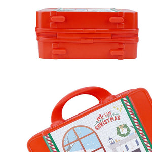 Little Surprise Box Christmas Suitcase Gift Hamper Set for Secret santa and Christmas Gifting - Christmas Decor