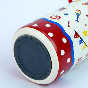 Little Surprise Box Circus Cuplid Stainless Steel Kids Water Bottle 500ml - Water Bottle