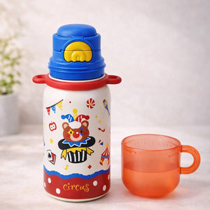 Little Surprise Box Circus Cuplid Stainless Steel Kids Water Bottle 500ml - Water Bottle