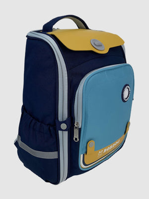 Little Surprise Box Collapsible & Foldable School Backpack for Kids - Yellow School Bag