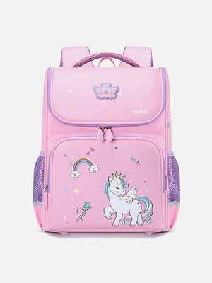 Little Surprise Box, Collapsible Pink Unicorn Ergonomic Backpack for Kids - LSB-BG-Collapspinkuni