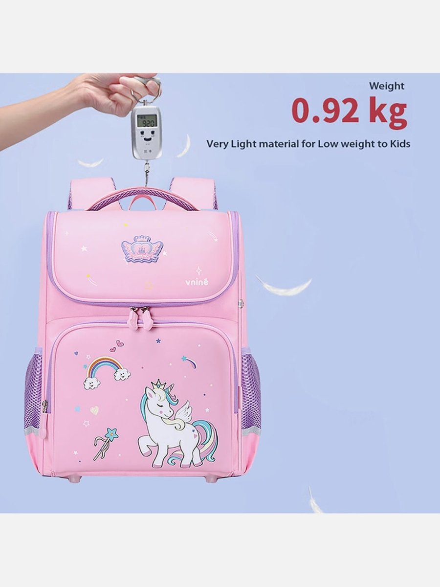 Little Surprise Box, Collapsible Pink Unicorn Ergonomic Backpack for Kids - LSB-BG-Collapspinkuni