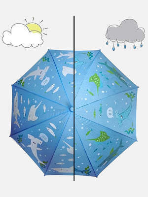 Little Surprise Box, Color Changing Magic Umbrella for Kids, 5yrs - 10yrs - LSB - UM - SHARK - COLRCHANGE
