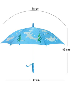 Little Surprise Box, Color Changing Magic Umbrella for Kids, 5yrs - 10yrs - LSB - UM - SHARK - COLRCHANGE