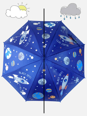 Little Surprise Box, Color Changing Magic Umbrella for Kids, 5yrs - 10yrs - LSB - UM - SPACE - COLRCHANGE