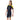 Little Surprise Box Colorblock Yellow & Black Half Sleeves Kids Swimwear - LSB-SW-CLRBL0CKYELBLCK-S