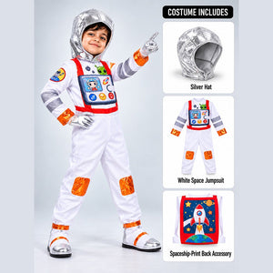 Little Surprise Box, Colorful Space Explorer, Kids Halloween Costume Fancy Dress Up - 110 Halloween Costumes