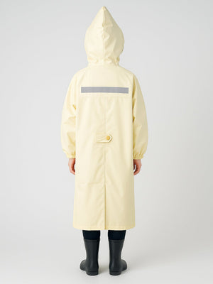 Little Surprise Box, Cream Animal Print knee length Raincoat for Kids & Teens - LSB - RC - CRM - ANIMLPRNT - L