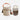 Little Surprise Box Cream - Dark Brown Stainless Steel Vertical Tiffin/Lunch Box with Cover - LSB - LB - CRMDRKBRWMVERTCL