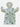 Little Surprise Box Cream Self Print Woodland Elle Raincoat for Kids - Kids Rainwear