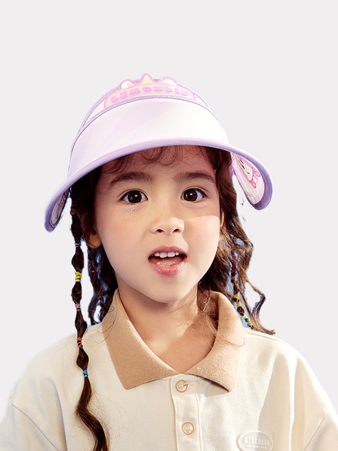 Little Surprise Box Cute Animal theme soft Fabric Visor Hat for Kids& Toddlers - LSB - CAP - SOFTUNIVISOR