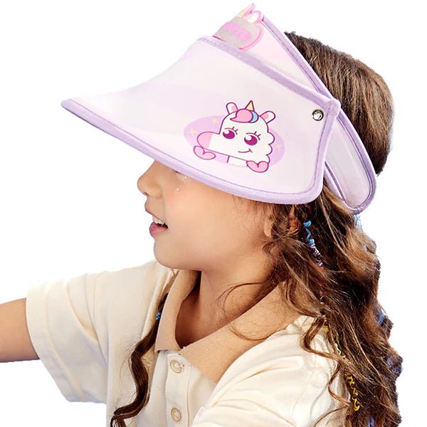 Little Surprise Box Cute Animal theme soft Fabric Visor Hat for Kids& Toddlers - LSB - CAP - SOFTUNIVISOR