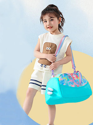 Little Surprise Box, Cute Prints/Theme Kids Duffle Bag for Classes and Travel, 5 years + - LSB - BG - MERMAID - DUFFEL