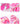 Little Surprise Box, Cute Prints/Theme Kids Duffle Bag for Classes and Travel, 5 years + - LSB - BG - PNKMINTCAT - DUFFEL