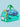 Little Surprise Box, Cute Prints/Theme Kids Duffle Bag for Classes and Travel, 5 years + - LSB - BG - GRNMONSTER - DUFFEL