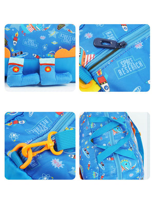 Little Surprise Box, Cute Prints/Theme Kids Duffle Bag for Classes and Travel, 5 years + - LSB - BG - DINOLEG - DUFFEL