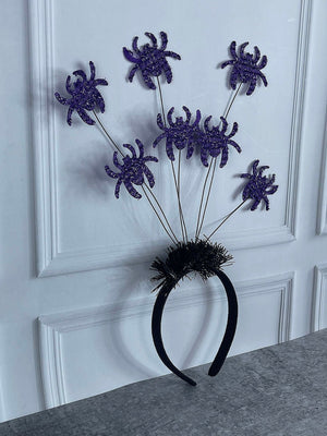 Little Surprise Box Cute Spooky Spider Bouncy Sprigged Hairband accessory for Halloween Party - LSB - HWHR - WIRESPIDER