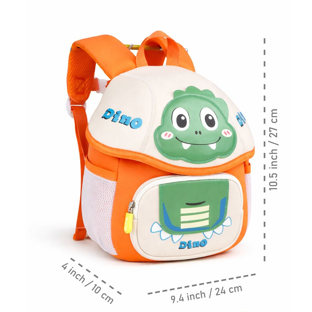 Little Surprise Box Dino Flip Cap Series soft Neoprene toddlers Kids backpack - Baby Bags