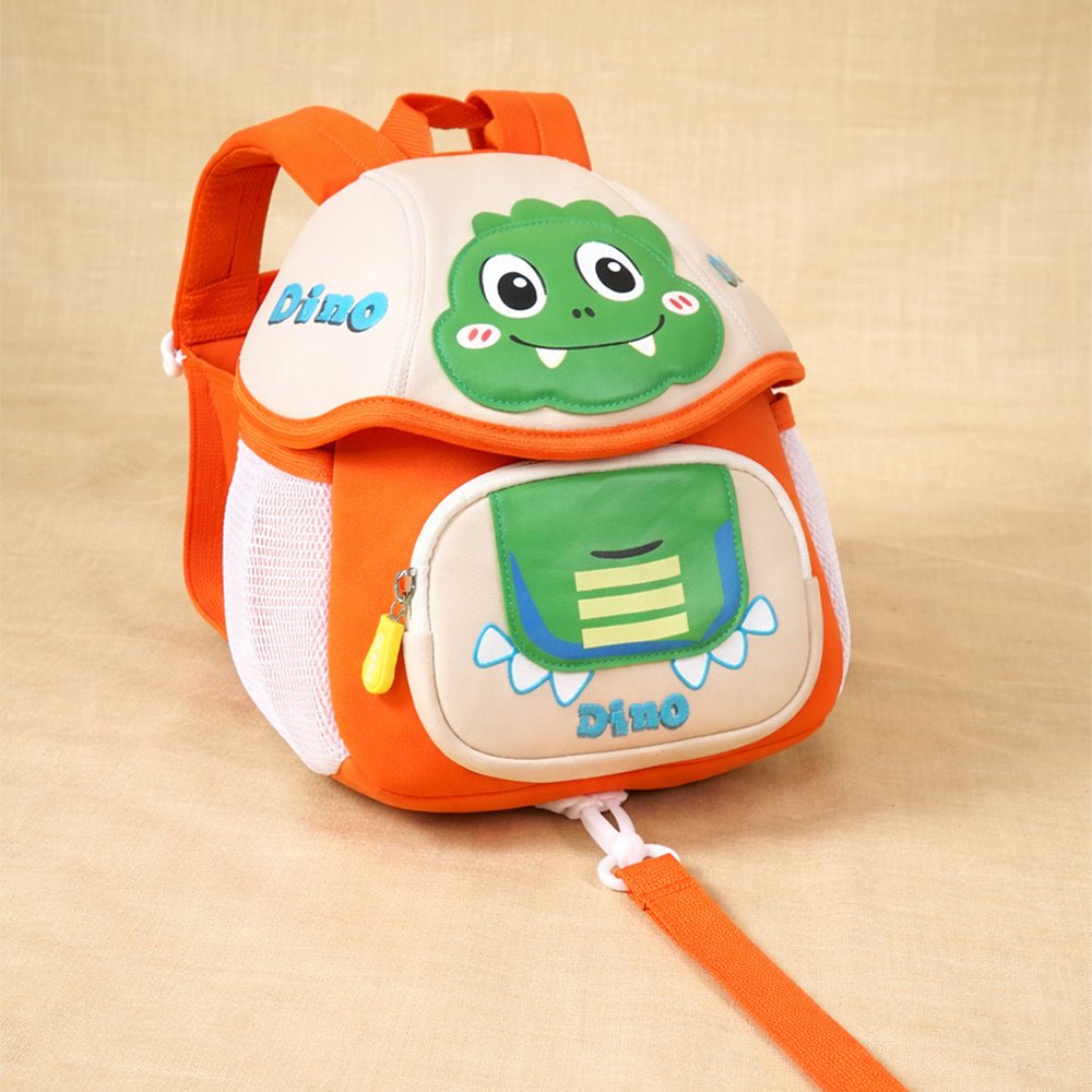 Little Surprise Box Dino Flip Cap Series soft Neoprene toddlers Kids backpack - Baby Bags