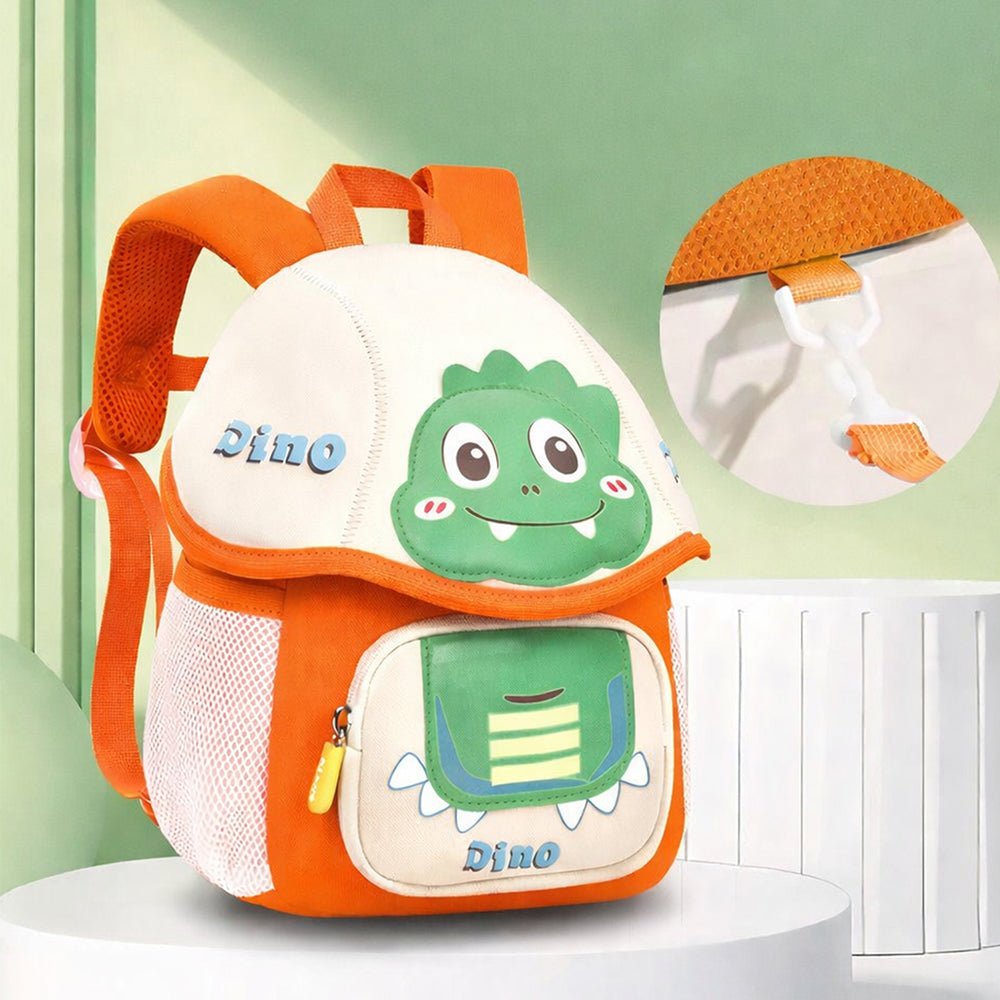 Little Surprise Box Dino Flip Cap Series soft Neoprene toddlers Kids backpack - Baby Bags