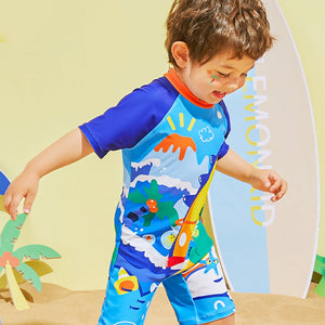 Little Surprise Box Dino Kids Swimwear | The Mom Store - 3 - 4 Years Swimwear