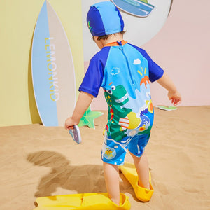 Little Surprise Box Dino Kids Swimwear | The Mom Store - 3 - 4 Years Swimwear
