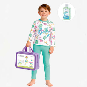 Little Surprise Box Dino Leggings Set - Cute Comfort | The Mom Store - 4 - 5 Years Boys Swimwear