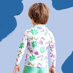 Little Surprise Box Dino Leggings Set - Cute Comfort | The Mom Store - 4 - 5 Years Boys Swimwear