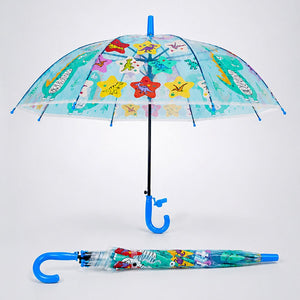 Little Surprise Box Dino Print Kids Umbrella Blue | The Mom Store - Monsoon Wear