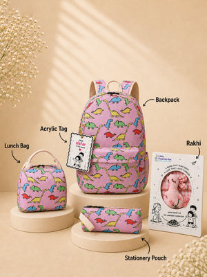 Little Surprise Box Dino Rakhi Gift Combo - Rakhi Combo