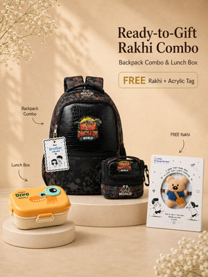 Little Surprise Box Dino Rakhi Gift Combo - Rakhi Combo
