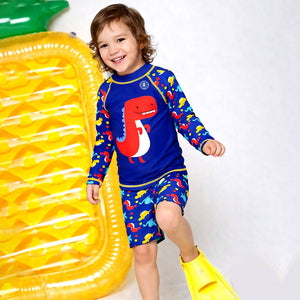 Little Surprise Box Dino Swimwear Set - Fun Comfort | The Mom Store - 4 - 5 Years Boys Swimwear