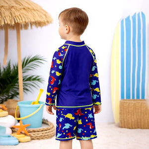 Little Surprise Box Dino Swimwear Set - Fun Comfort | The Mom Store - 4 - 5 Years Boys Swimwear