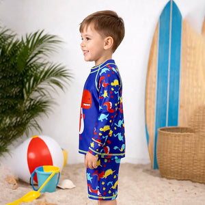 Little Surprise Box Dino Swimwear Set - Fun Comfort | The Mom Store - 4 - 5 Years Boys Swimwear