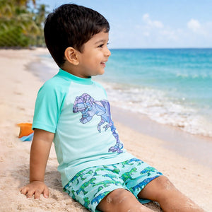 Little Surprise Box Dino Swimwear Set - Stylish Comfort | The Mom Store - 4 - 5 Years Boys Swimwear