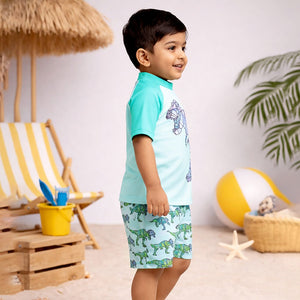 Little Surprise Box Dino Swimwear Set - Stylish Comfort | The Mom Store - 4 - 5 Years Boys Swimwear