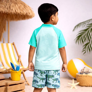 Little Surprise Box Dino Swimwear Set - Stylish Comfort | The Mom Store - 4 - 5 Years Boys Swimwear