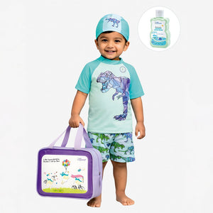 Little Surprise Box Dino Swimwear Set - Stylish Comfort | The Mom Store - 4 - 5 Years Boys Swimwear