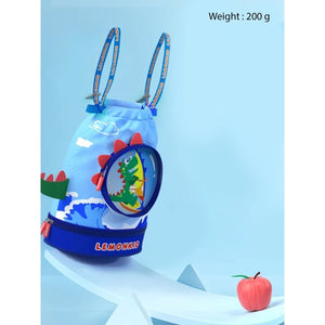 Kids Round Dinosaur, waterproof Swimming Bag/Beach Bag - Little Surprise BoxKids Round Dinosaur, waterproof Swimming Bag/Beach Bag