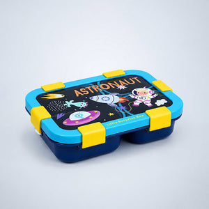 Little Surprise Box Dinosaur World Lunch Box | The Mom Store - Blue Lunch Box