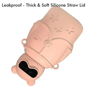 Little Surprise Box DIY Sticker Specsy Ted Kids Water Bottle - LSB - WB - DIY - PNKSPECSTED