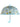 Little Surprise Box, Dome style construction theme Transparent Umbrella for Kids, 1 - 5years - LSB - UM - DOME - CNSTRCTN - LTBLU