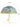 Little Surprise Box, Dome style construction theme Transparent Umbrella for Kids, 1 - 5years - LSB - UM - DOME - CNSTRCTN - YELW