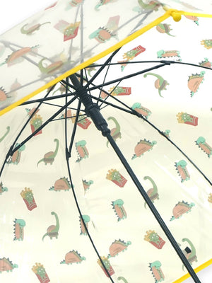 Little Surprise Box, Dome style Transparent Umbrella for Kids, 1 - 5years - LSB - UM - DOME - POPCRNDINO