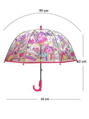 Little Surprise Box, Dome style Transparent Umbrella for Kids, 1 - 5years - LSB - UM - DOME - UNI - ICECRM