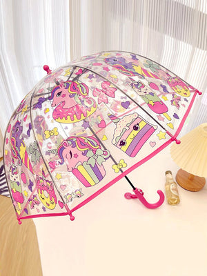 Little Surprise Box, Dome style Transparent Umbrella for Kids, 1 - 5years - LSB - UM - DOME - UNI - ICECRM