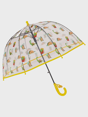 Little Surprise Box, Dome style Transparent Umbrella for Kids, 1 - 5years - LSB - UM - DOME - POPCRNDINO