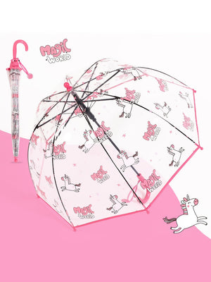 Little Surprise Box, Dome style Transparent Umbrella for Kids, 1 - 5years - LSB - UM - DOME - MAGICWORLD